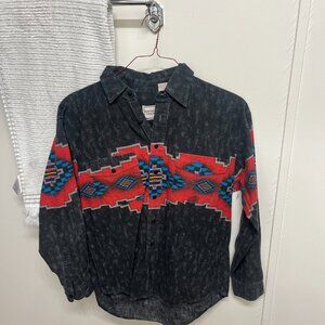 Vintage Western Button Down
